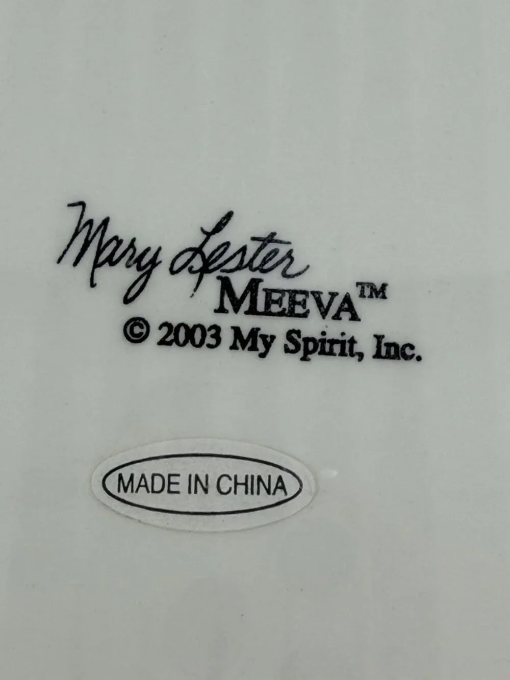 Mary Lester “Meeva” The Christmas Diva 2003 Dessert Plates